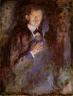 Edvard Munch Önarckép égő cigarettával